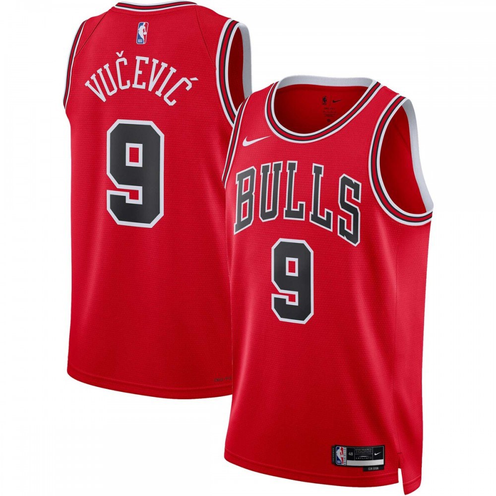 Nikola Vucevic Chicago Bulls Unisex 2022/23 Swingman Jersey - Icon Edition - Red-Pro Kit Vault | Brand New 26/27 Sports Jerseys